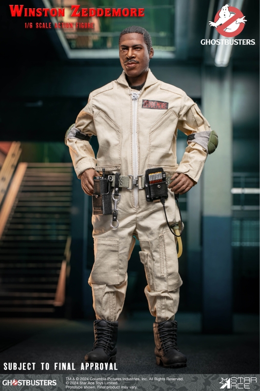  Product image 3 of the product “1/6 scale Ghostbusters -Winston Zeddemore Collectible Action Figure ”