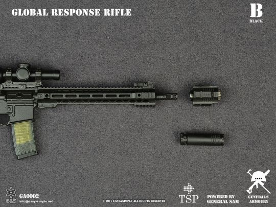  Artikelbild 3 des Artikels “Global Response Rifle (Black) 1:6 “