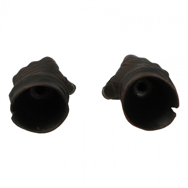  Product image 3 of the product “Worn Gloved Hands (Brown) 1/6 Darkbrown ”