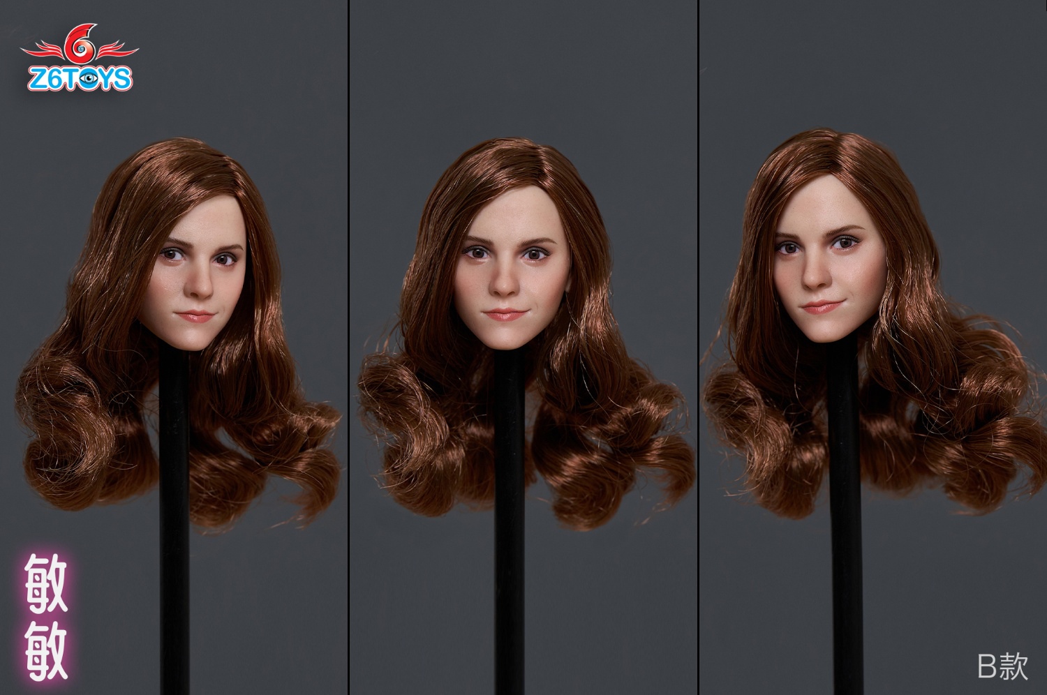  Artikelbild 3 des Artikels “1/6 Emma female Moive Star Head mit beweglichen Augen “
