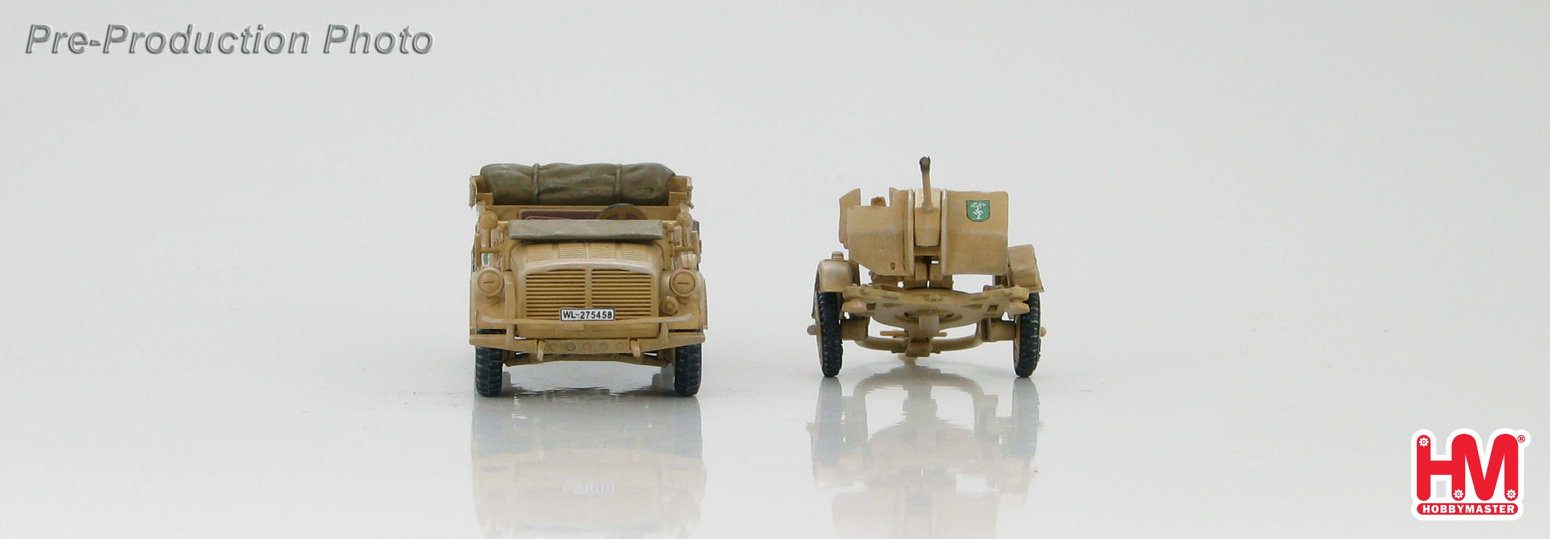  Artikelbild 3 des Artikels “1:72 Horch DAK 1941 mit Flak 38 und Protze “