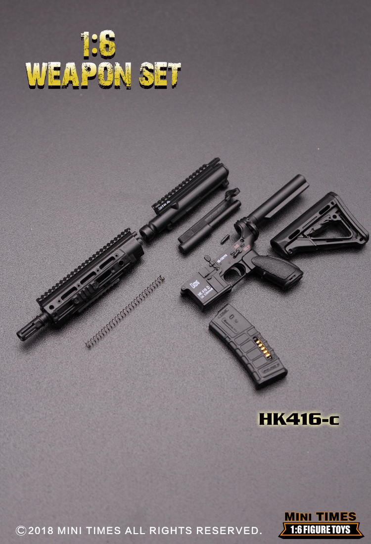  Artikelbild 3 des Artikels “HK 416 D Assault Rifle (Black) 1:6 “