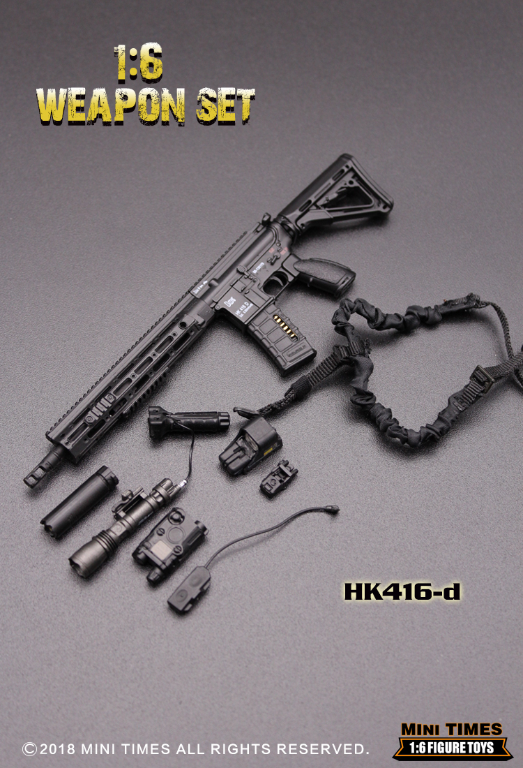  Artikelbild 3 des Artikels “HK 416 Assault Rifle (Black) 1:6 “