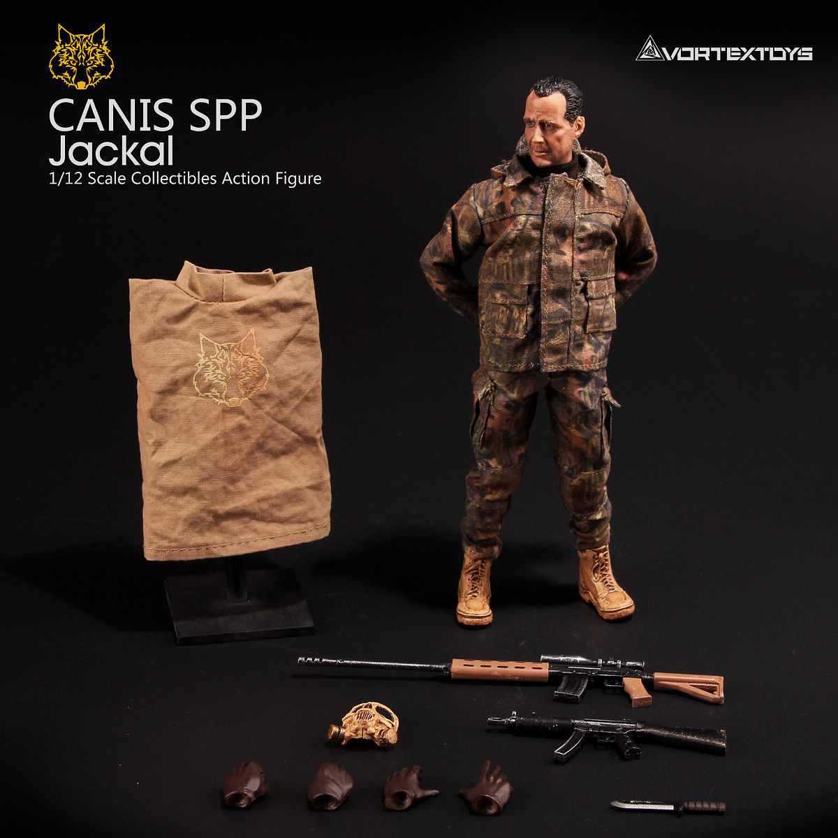  Artikelbild 3 des Artikels “1:12 Jackal  Fully articulated Figur “
