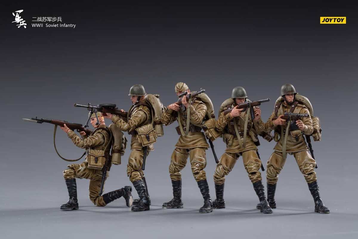  Artikelbild 3 des Artikels “1:18 Russian Squad (5 Figuren) “