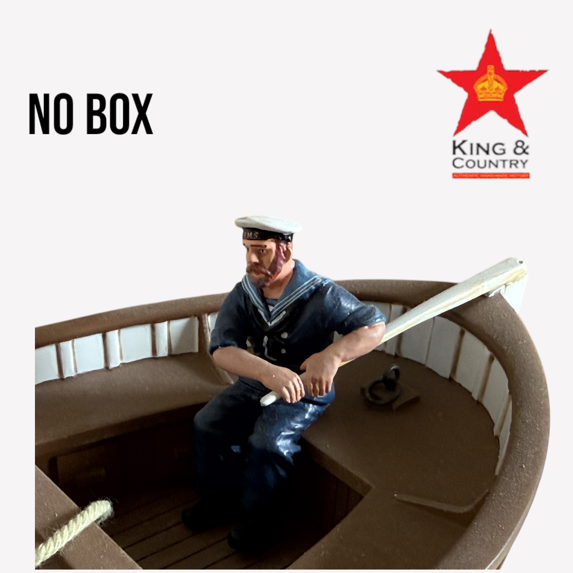  Product image 3 of the product “The Gallipoli Whale Boat--single boat and Navy coxswain--RETIRED. ”