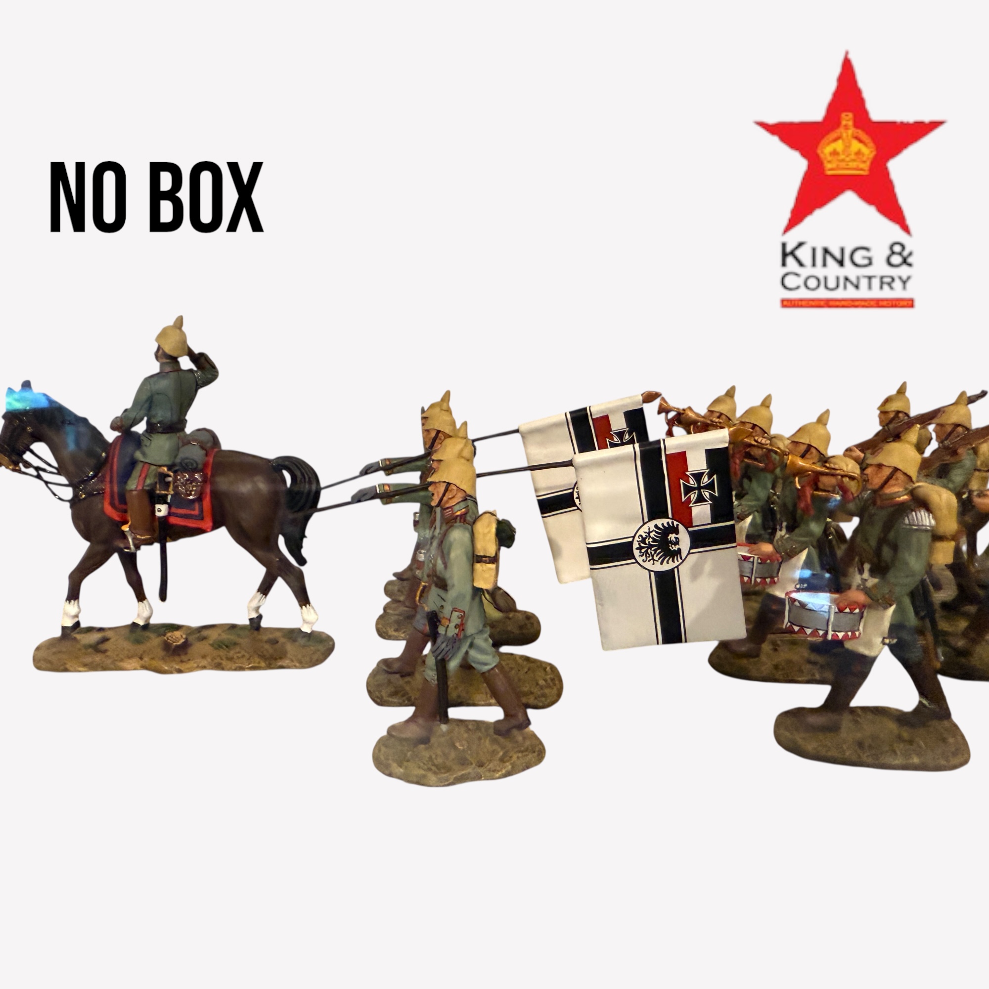  Artikelbild 3 des Artikels “1/30. WW1 Pickelhaube Marching Diorama Display “