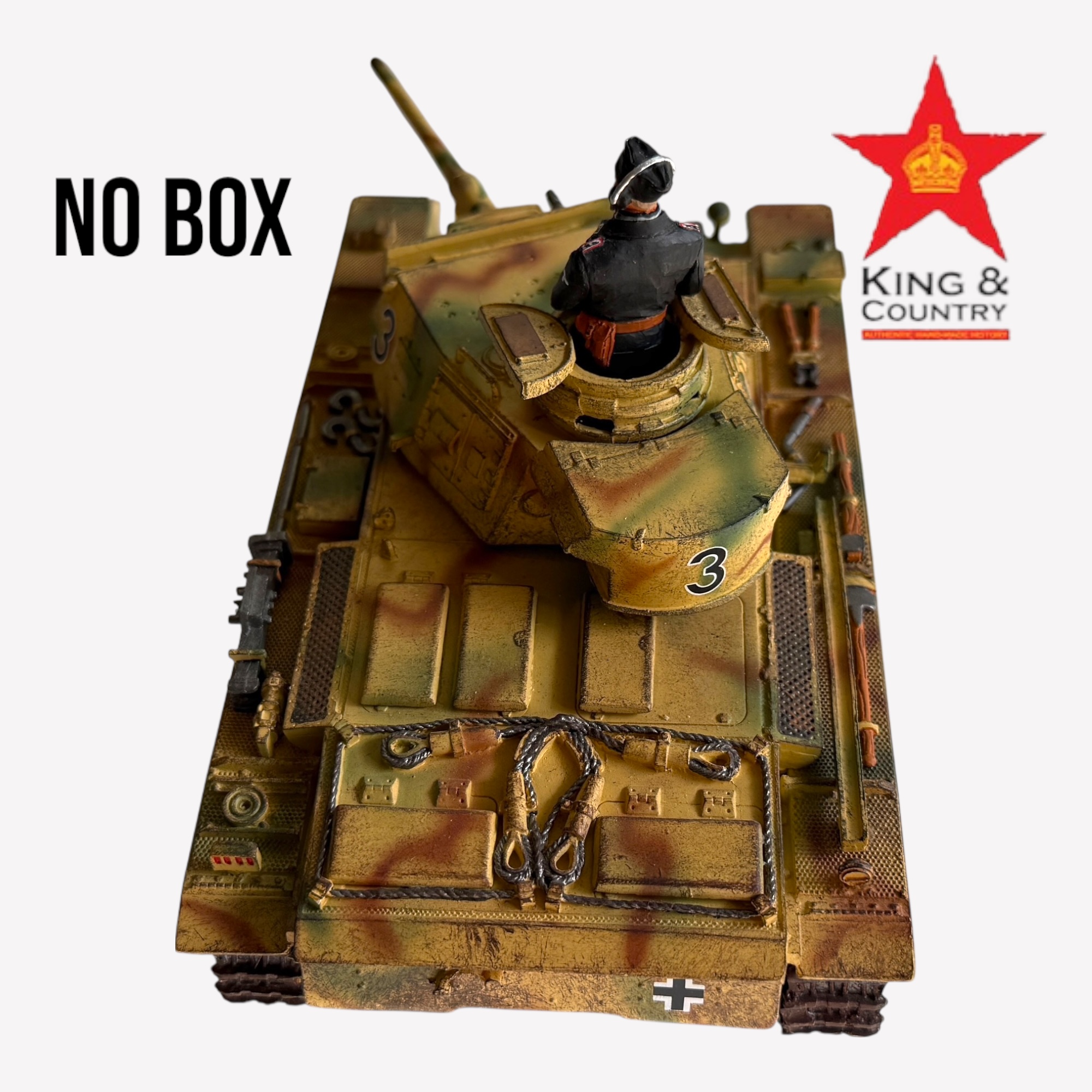  Product image 3 of the product “PANZER III BY KING & COUNTRY (RETIRED)  (No Box) ”
