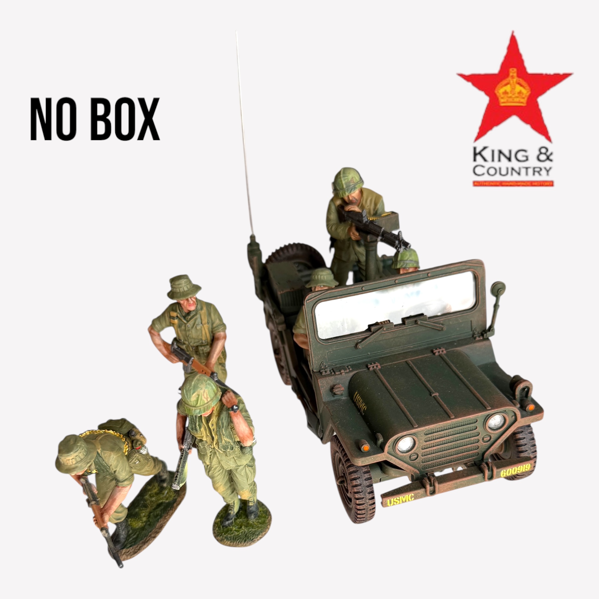  Product image 3 of the product “M151 'Mutt' (USMC) with 6 Figures ”