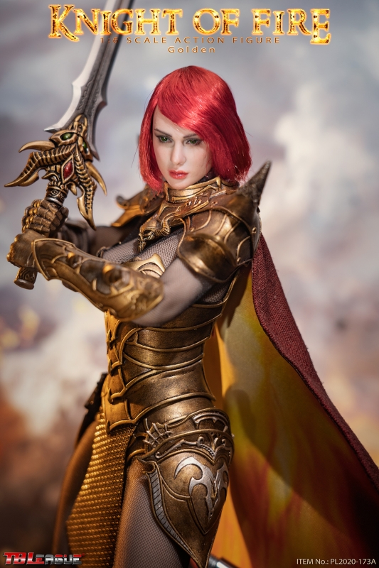  Artikelbild 3 des Artikels “Knight of Fire- Golden - 1:6 Scale Action Figure “