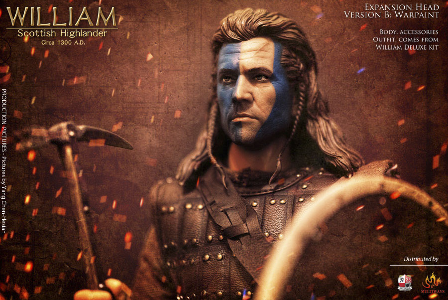  Artikelbild 3 des Artikels “William 1:6Scottish Lord - War Paint Version “
