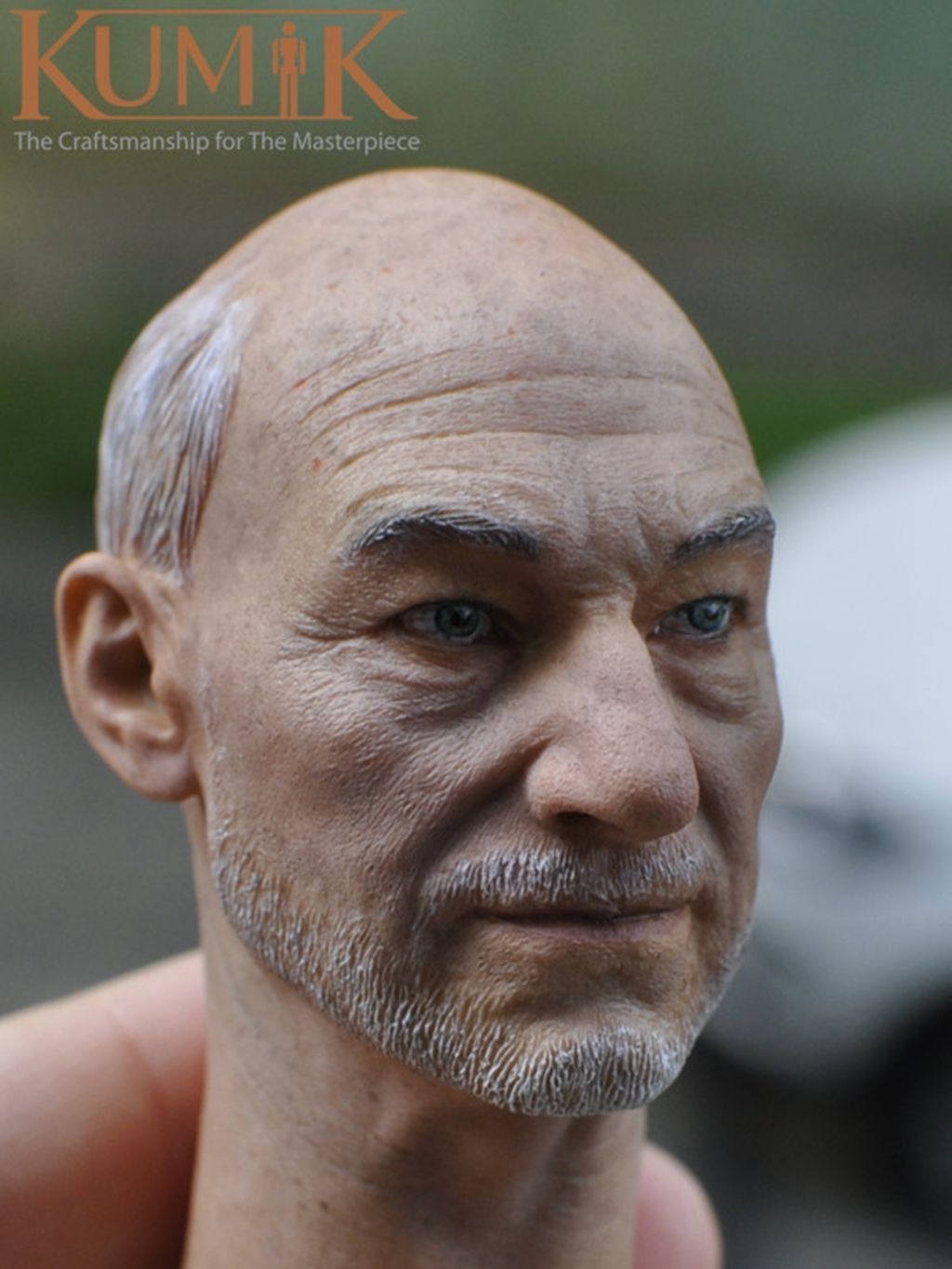  Artikelbild 3 des Artikels “Kumik Male Head Picard Headsculpt 1:6 “