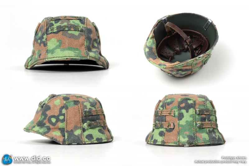  Product image 3 of the product “Helmet M42 with inner liner and camouflage Oakleave cover ”