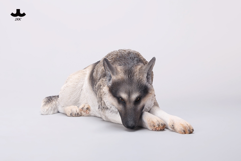  Artikelbild 3 des Artikels “1/6 Scale Schäferhund liegend (Grau) “