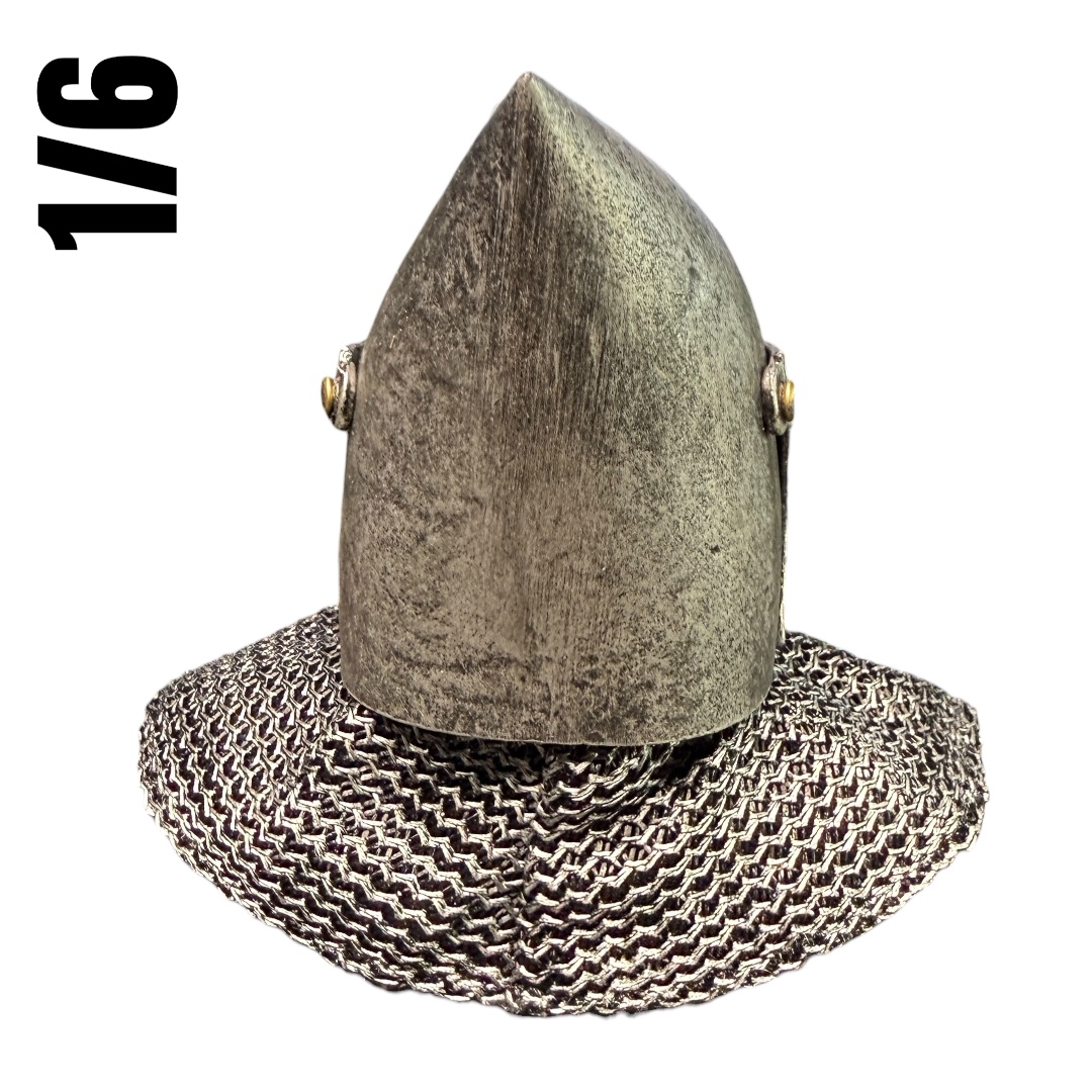  Product image 3 of the product “Fire Phoenix Metal Gold Cross Hospitaller Helmet 1/6 ”
