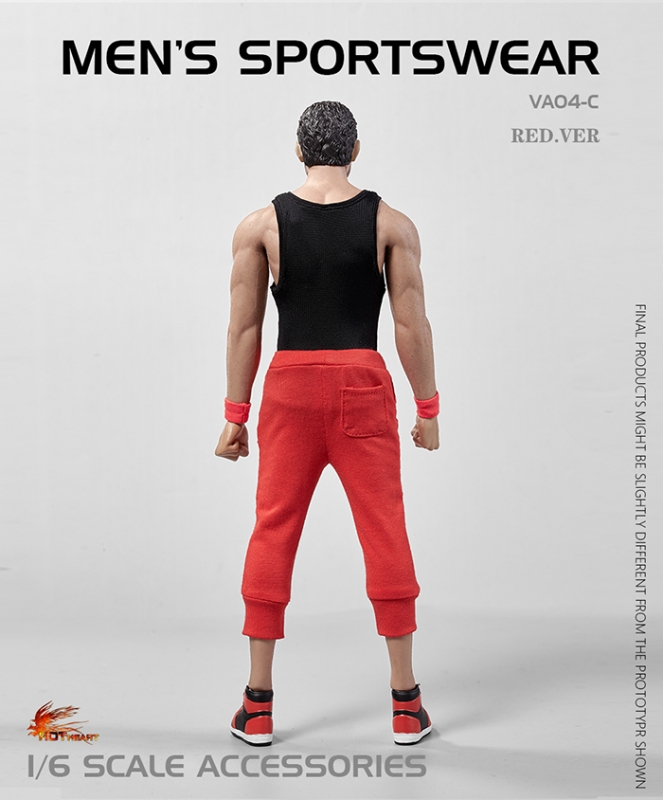  Artikelbild 3 des Artikels “Men's Sportwear Set (Red) 1:6 “