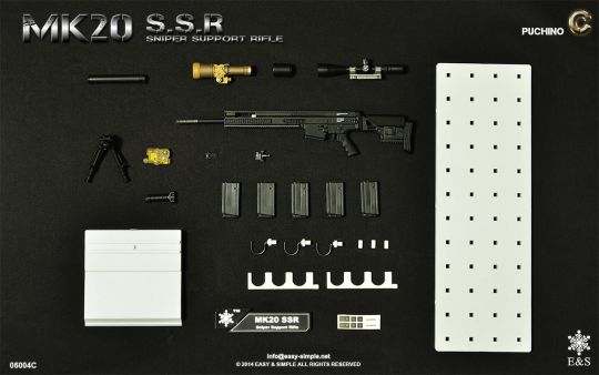  Product image 3 of the product “1/6 Scale Assault Rifle Puchino (C) ”