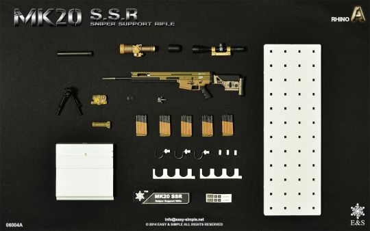  Product image 3 of the product “1/6 Scale Assault Rifle Mk.20 SSR Rhino ”