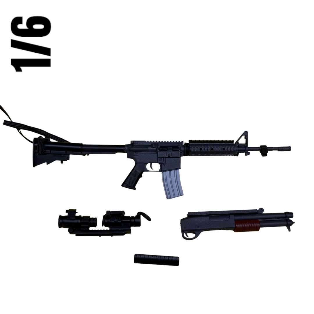  Artikelbild 3 des Artikels “COLT M4A1 w/ M203 (Black) 1/6 “