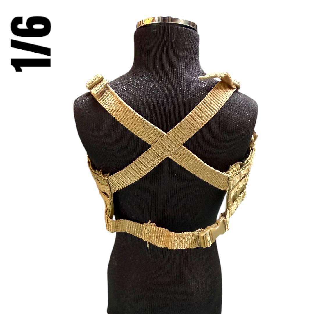  Product image 3 of the product “1/6 Scale Tactical Harness Tan ”