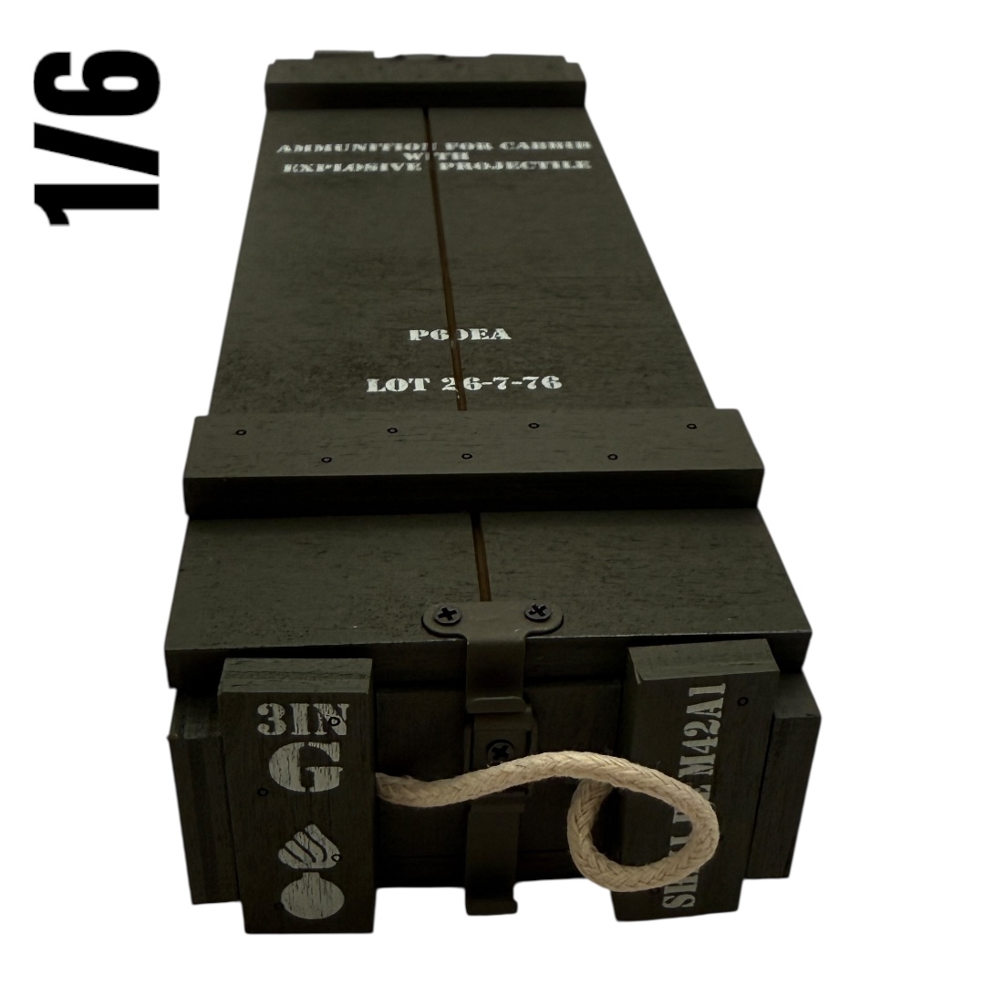  Artikelbild 3 des Artikels “M4A3 Sherman 76mm Gun M62A1 HE Ammo Crate (2 Ammo Metal) “