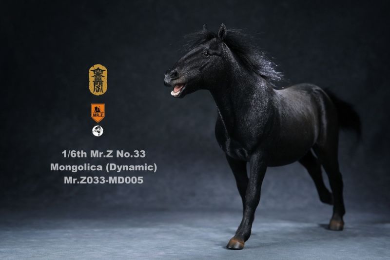  Artikelbild 3 des Artikels “Mongolica Horse (Black) - in 1:6 scale “