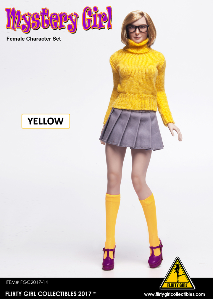  Artikelbild 3 des Artikels “Mystery Girl Set (Yellow) Maßstab 1:6 mit Kopf “