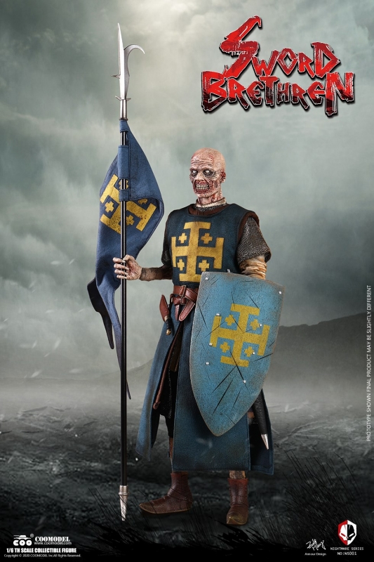  Product image 3 of the product “NIGHTMARE SEIRES (DIECAST ALLOY)  - SWORD BRETHREN 1/6 ”