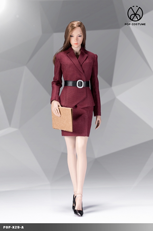  Product image 3 of the product “Office Lady Female Suit Set (Red)1/6 ”