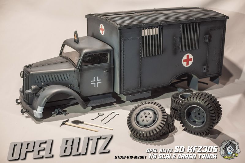 Product image 3 of the product “Sd.Kfz.305 Opel Blitz Truck Ambulance Version ”