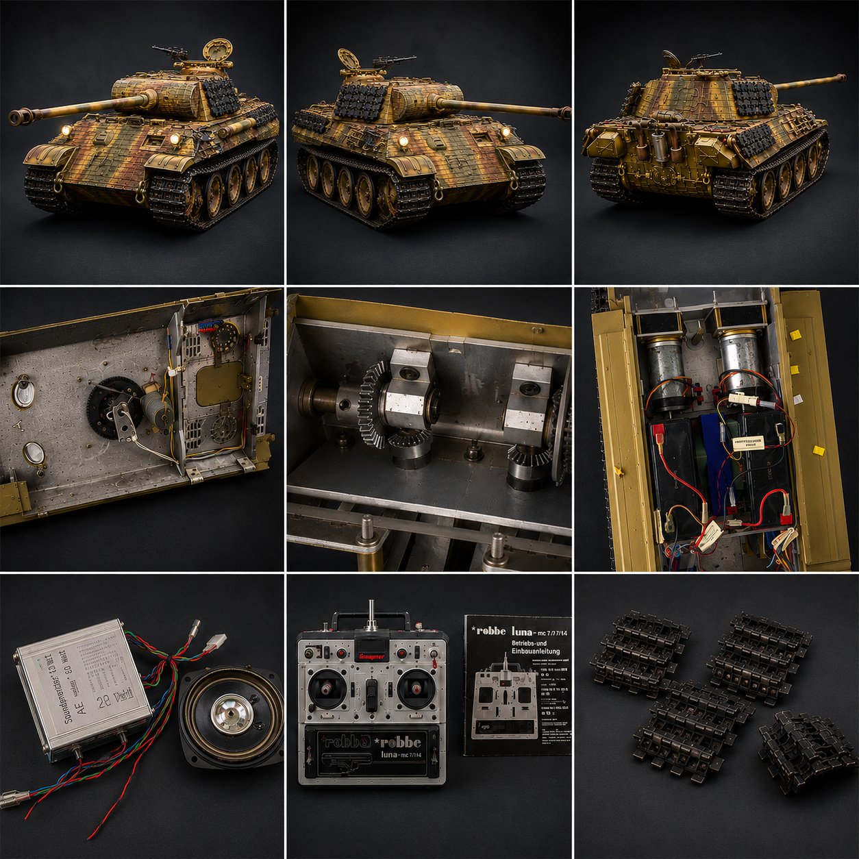  Artikelbild 3 des Artikels “Panther G 1:10 RC Metallmodell – Einzelstück “