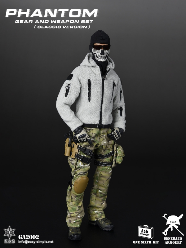  Product image 3 of the product “Phantom Gear And Weapon Set (Classic Version) 1/6 ”