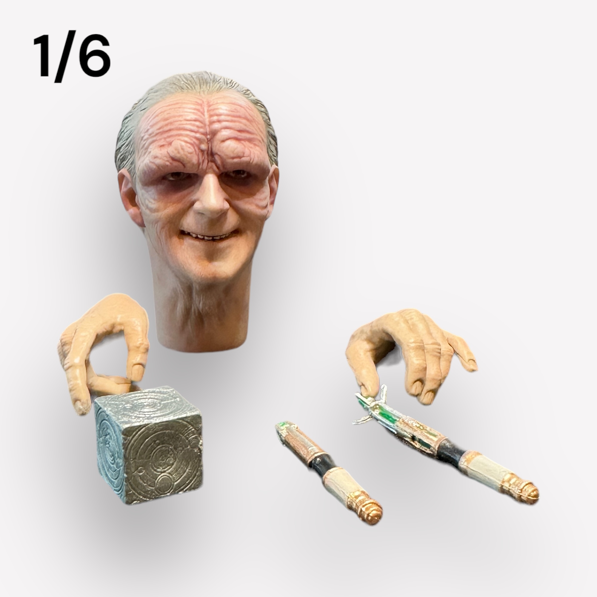  Artikelbild 3 des Artikels “1/6 Scale Emperor Palpatine Head Set “