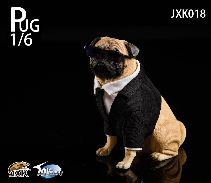  Product image 3 of the product “Frank Pug Dog (Black)  1/6 ”