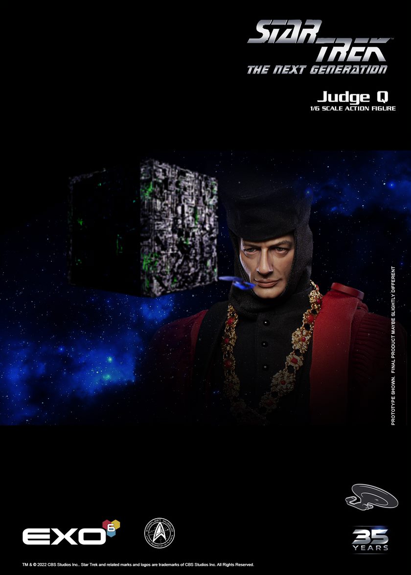  Product image 3 of the product “Judge Q  Star Trek: The Next Generation  1:6 scale ”