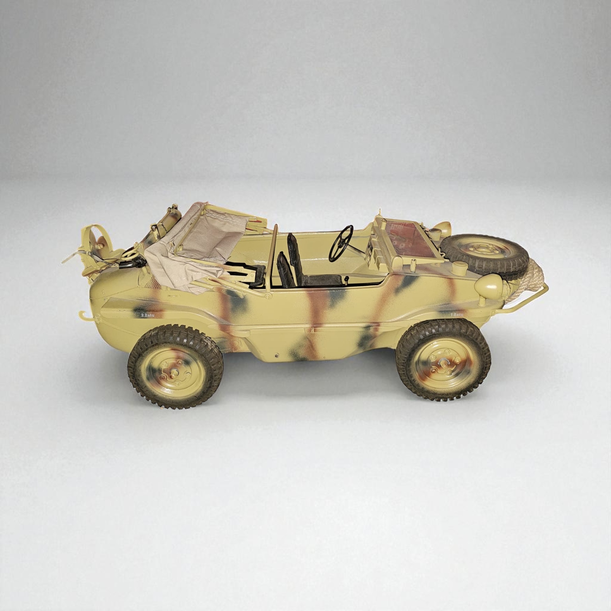  Artikelbild 3 des Artikels “Real Metal Schwimmwagen 1/6 3 Camo “