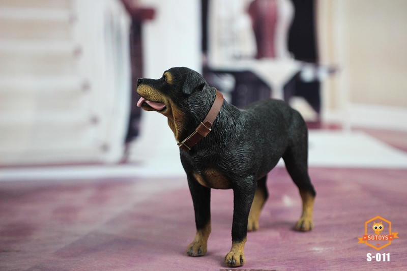  Artikelbild 3 des Artikels “Rottweiler Dog (Black)1:6 “