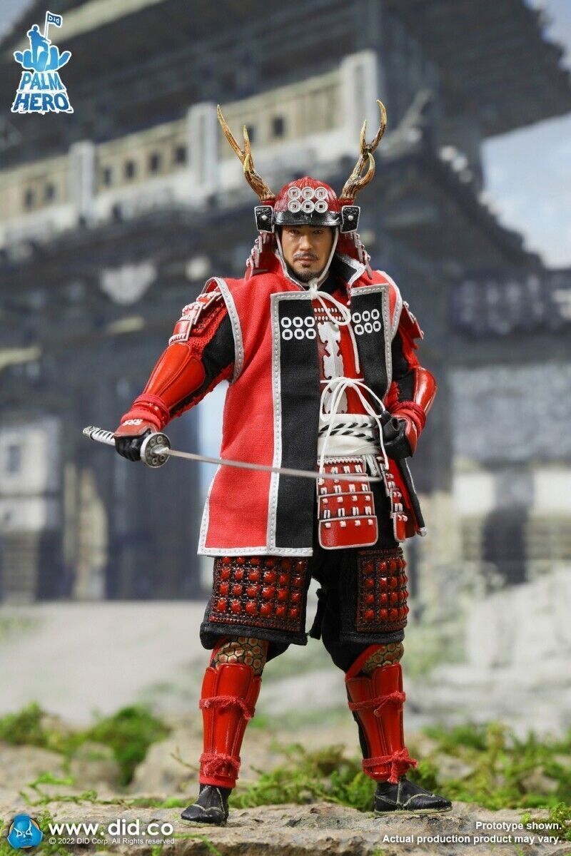  Product image 3 of the product “1/12 Palm Hero Japan Samurai Series Sanada Yukimura Action Figure ”