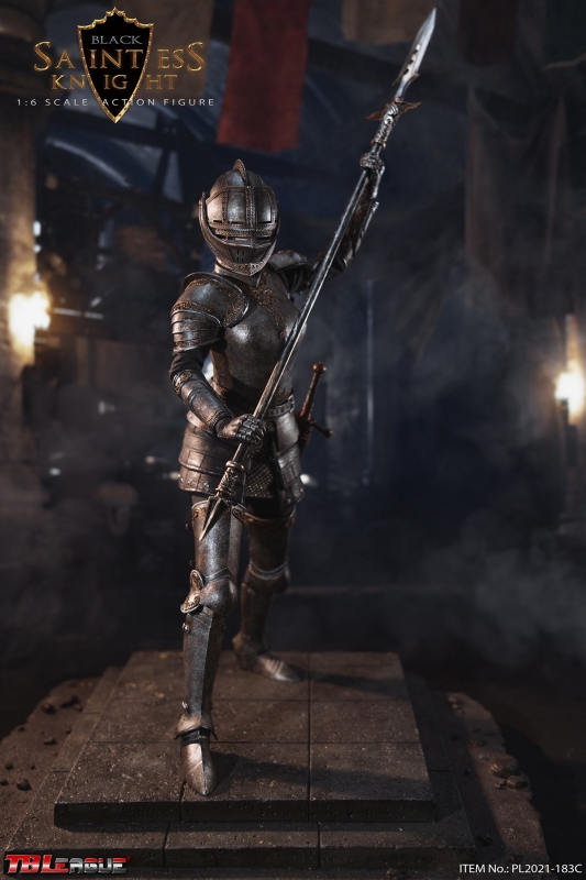  Product image 3 of the product “Saintess Knight – Black 1/6 Scale Action Figure ”