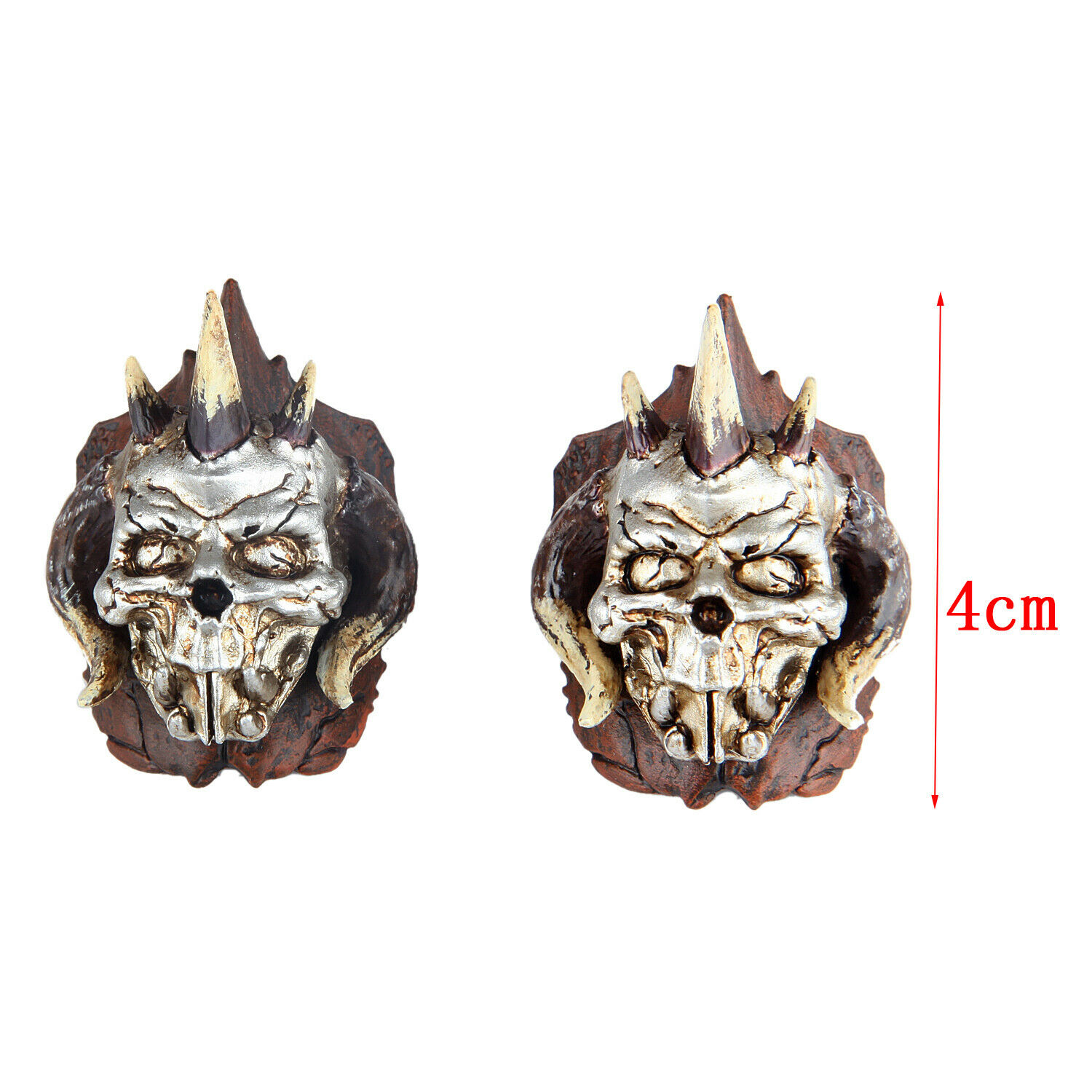  Product image 3 of the product “Double sided Demon Shoulder armor in plastic 1/6 ”