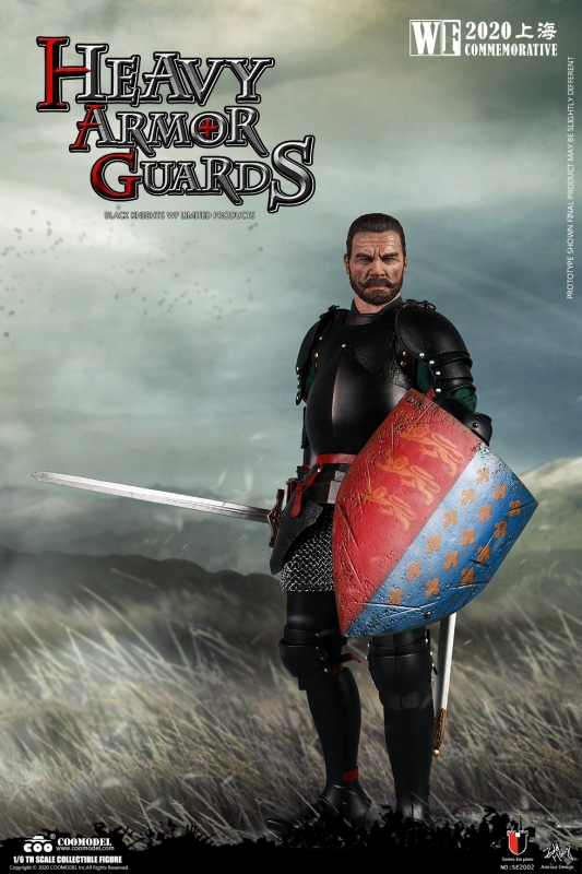  Artikelbild 3 des Artikels “1:6 -Series Of Empires - Heavy Armor Guards (Black Knights WF 2020 Commemorative Limited Edition) “