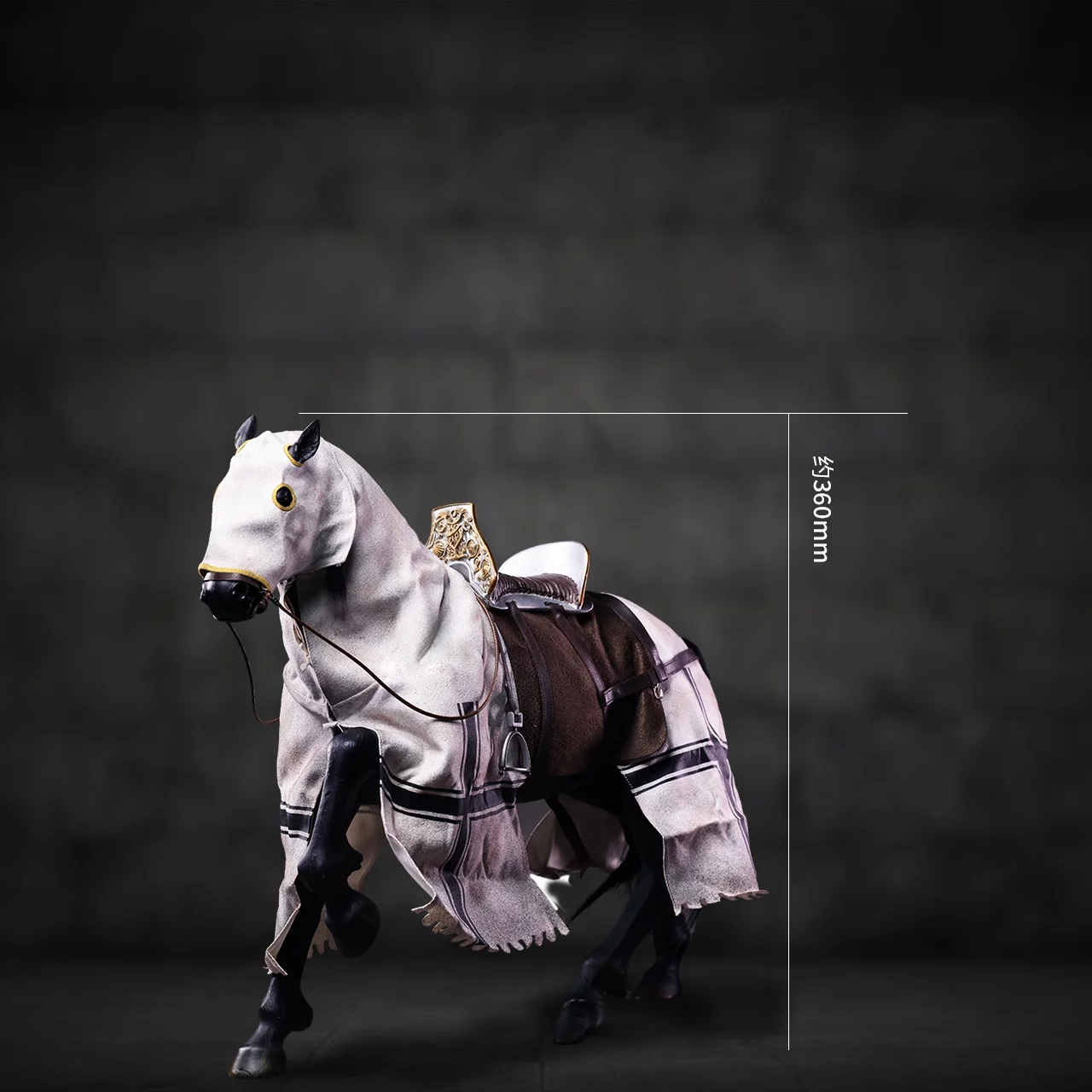  Product image 3 of the product “Crusader Warhorse Collectible Figure, 1/6 scale. ”