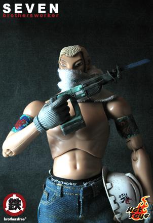  Product image 3 of the product “Brothersworker 12 inches SEVEN collectible figure ”