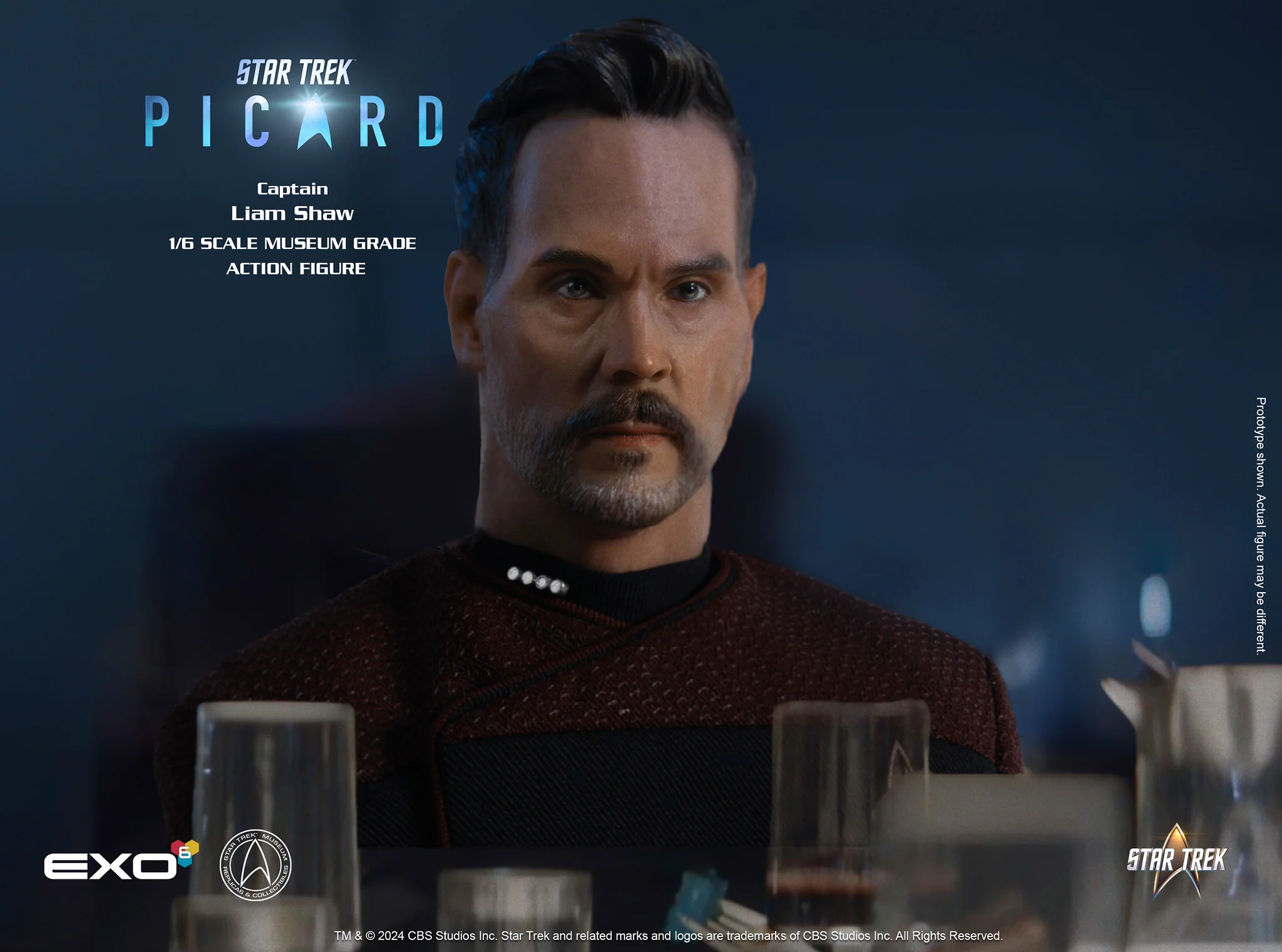  Product image 3 of the product “Captain Liam Shaw - Picard 1:6 scale ”