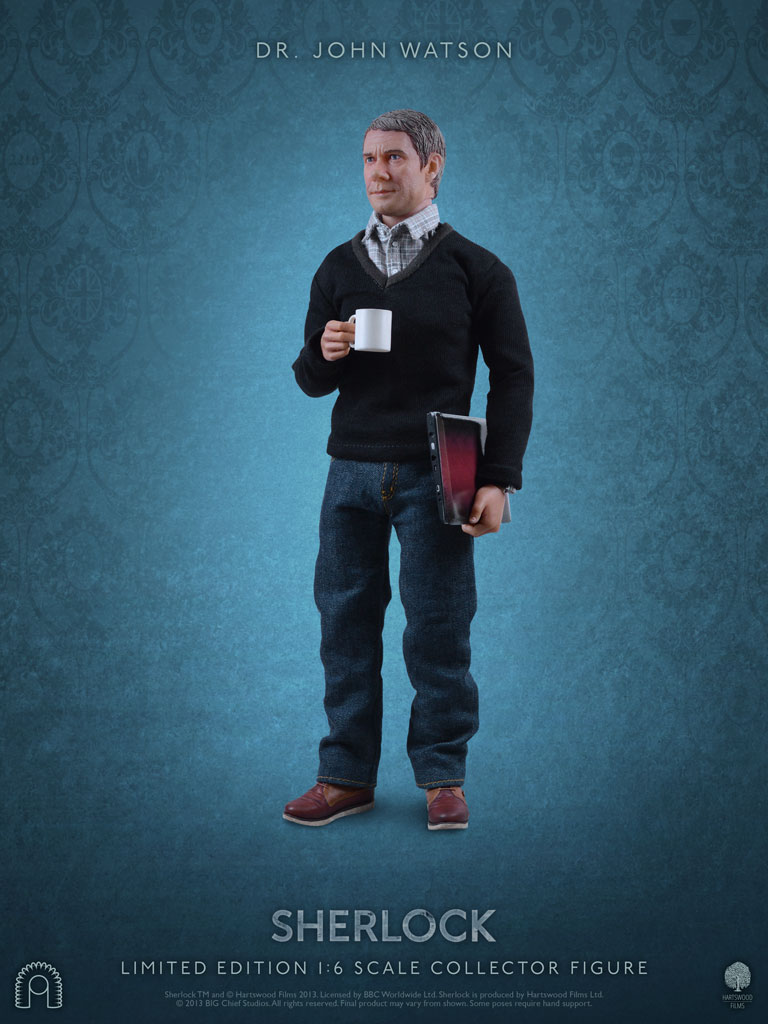  Artikelbild 3 des Artikels “Sherlock - Dr. John Watson Figure -1:6   30 cm “