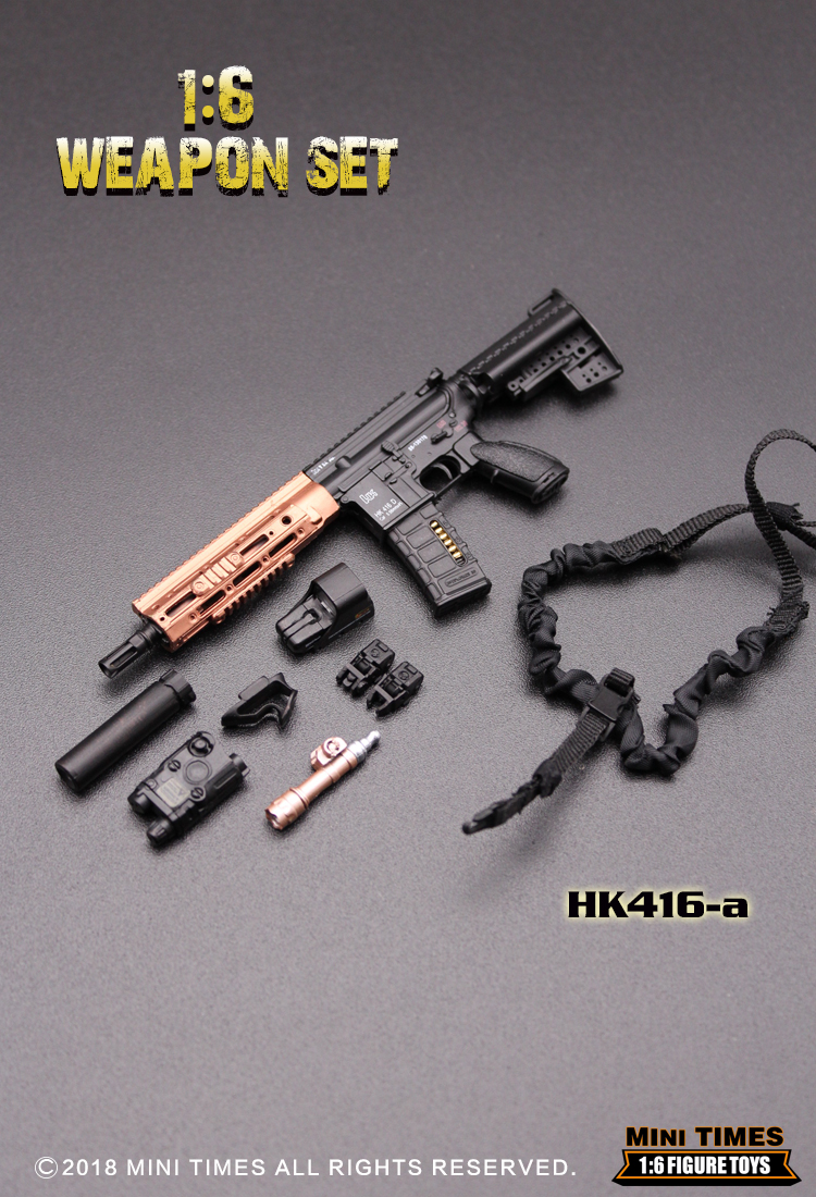  Artikelbild 3 des Artikels “HK 416 B Assault Rifle (Black) 1:6 “