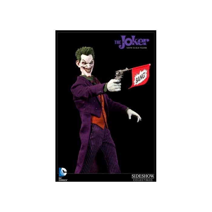  Artikelbild 3 des Artikels “The Joker Action Figure 1/6 Sideshow, DC Comics, 30 cm “