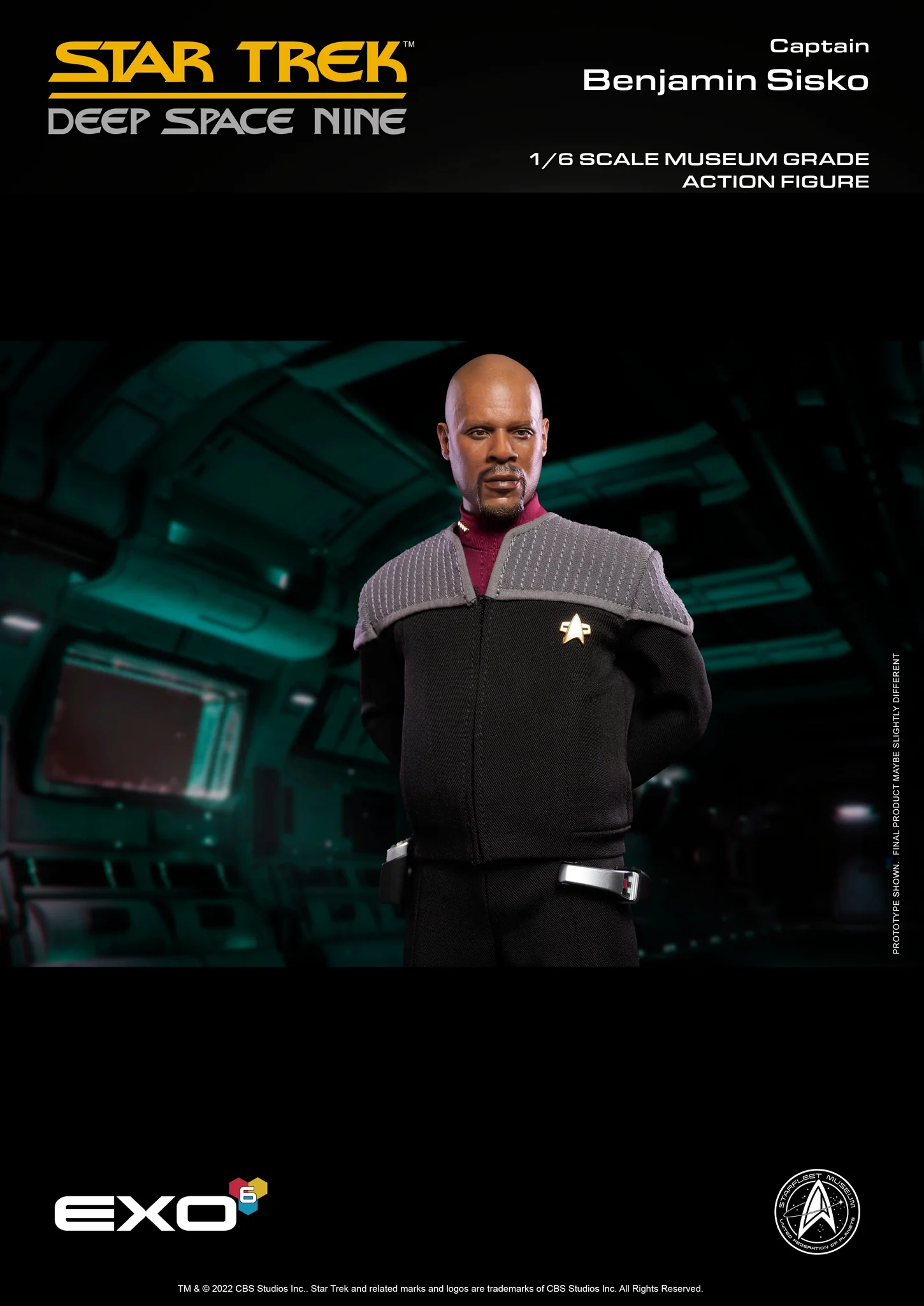  Product image 3 of the product “Captain Benjamin Sisko - SX Version - Star Trek ”