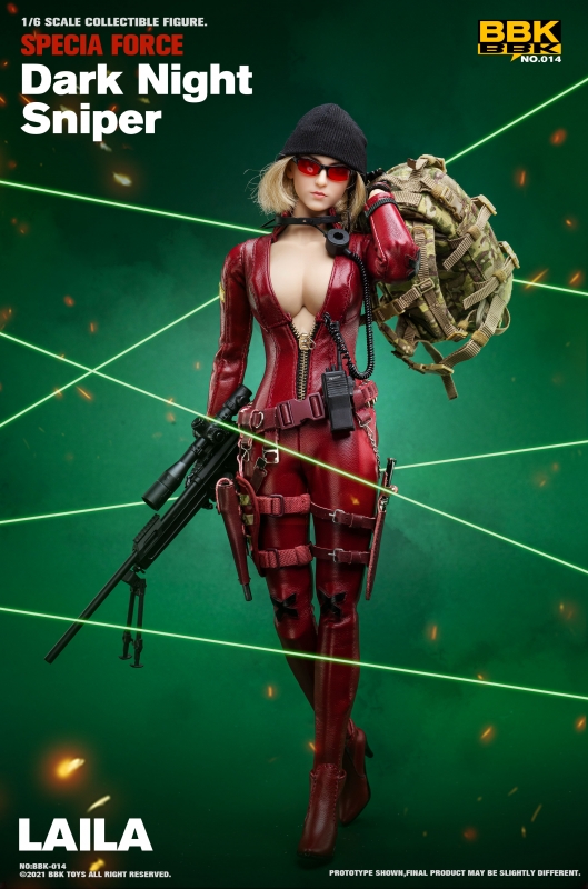  Product image 3 of the product “1:6 Special Force Dark Night Sniper Laila ”