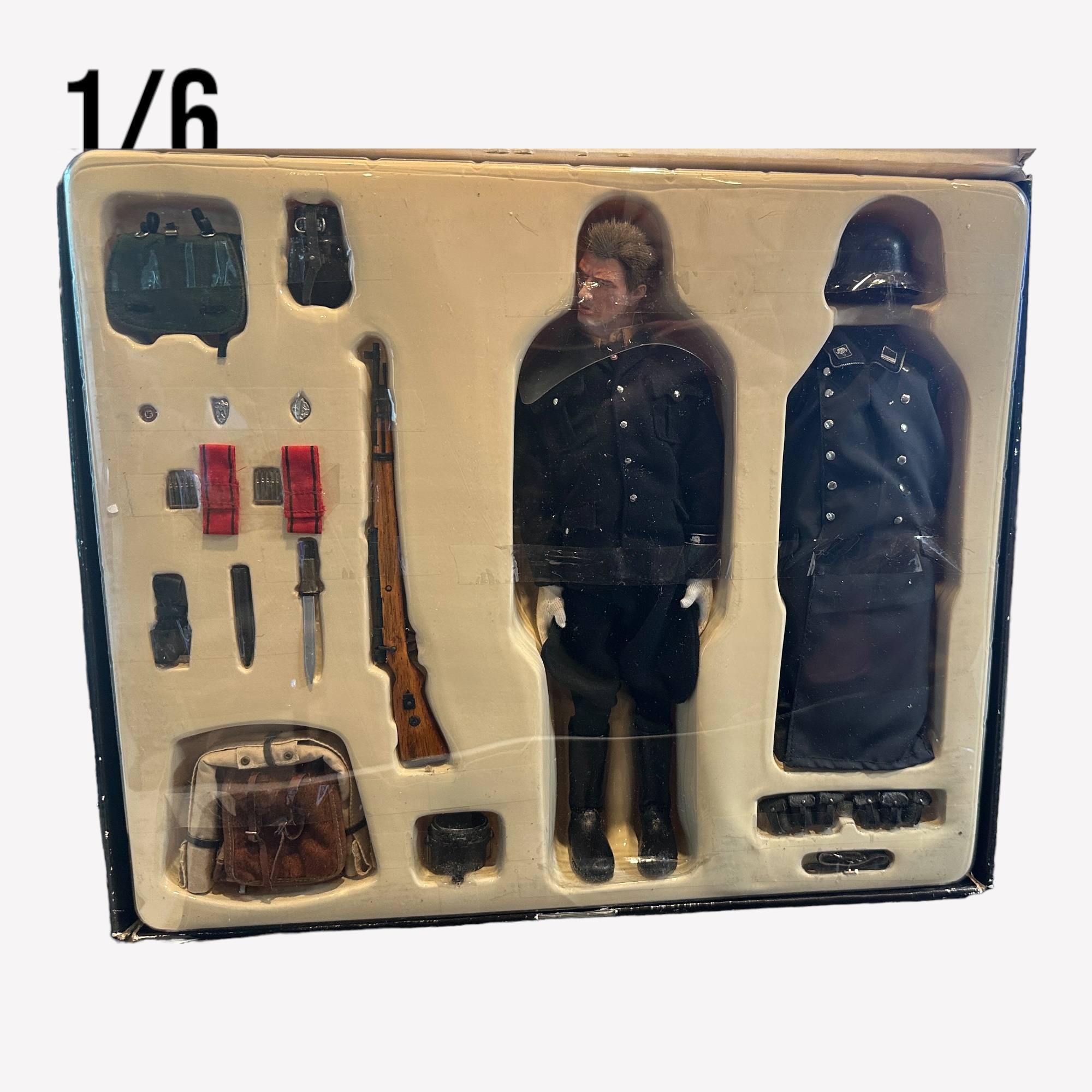  Artikelbild 3 des Artikels “Totenkopfdivision Figur mit Echthaar (A) “